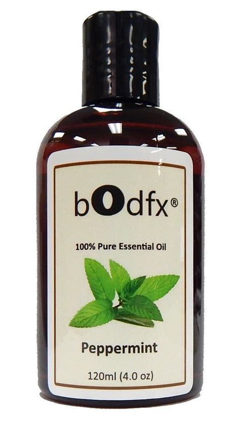 Bodfx Peppermint Oil 100 Pure And Natural Steam Distilled 4 Oz Peppermint Peppermint