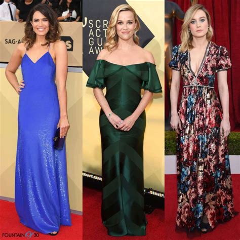 Sag Awards 2018 Best And Worst Dressed Celebrities