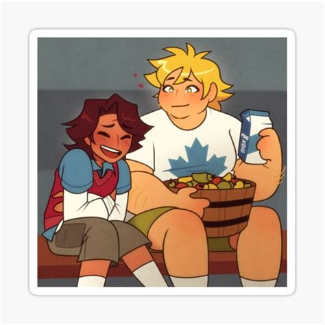 Noah And Owen Sticker For Sale By Moonbvg Redbubble