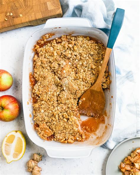 Easy Apple Crumble A Couple Cooks