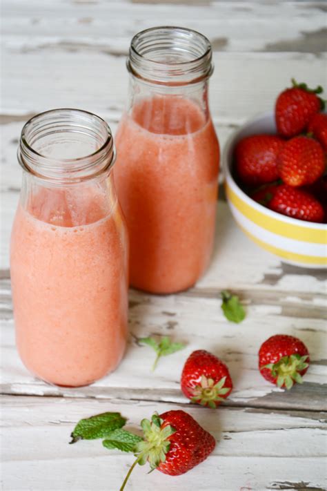 How To Make Frozen Strawberry Lemonade The Idea Room