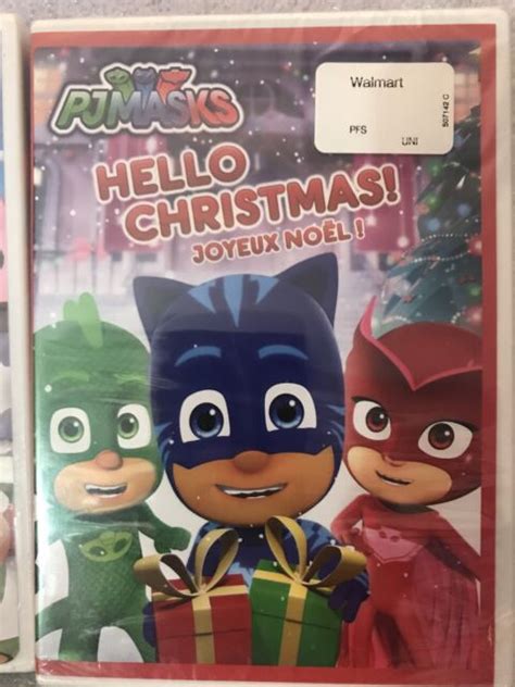 Pj Masks Hello Christmas Dvd 2017 Canadian For Sale Online Ebay