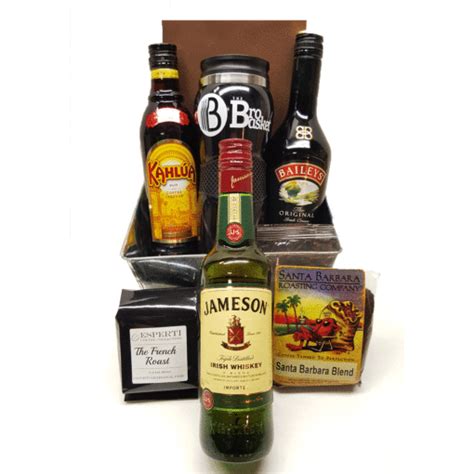 Most gift basket ideas appeal to a wide range of people, making gift sets the perfect item to entice people to purchase a ticket or make a bid. Irish Coffee Gift Basket (With images) | Irish coffee ...