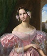 Helene of Mecklenburg-Schwerin as a bride, 1837 – costume cocktail