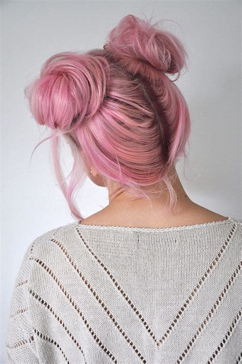 Say Goodbye To Boring Hair And Hello To Fun With This Space Buns Hairstyle Tutorial Recreate