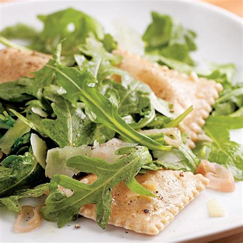 Ravioli With Arugula And Pecorino Recipe Eatingwell