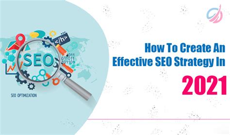How To Create An Effective Seo Strategy In 2021