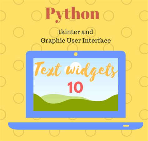 Tkinter 10 Text Widget Python Programming