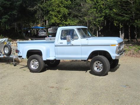 1977 Ford F150 4x4 Short Box Stepside Campbell River Comox Valley