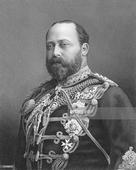 King Edward Vii Of England Whilst Prince Of Wales Circa 1880 An