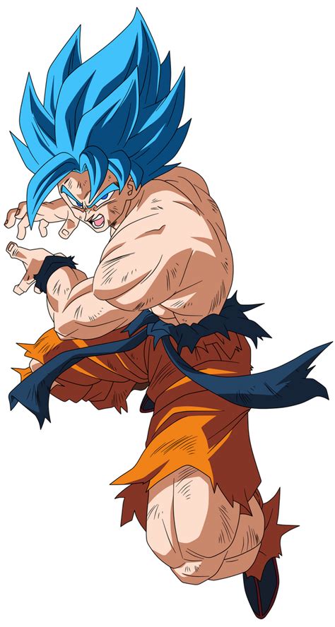 Goku Super Saiyan Blue By Crismarshall On Deviantart