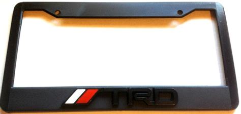 Purchase Trd License Plate Frame Toyota Tacoma 4 Runner Sequoia Sienna