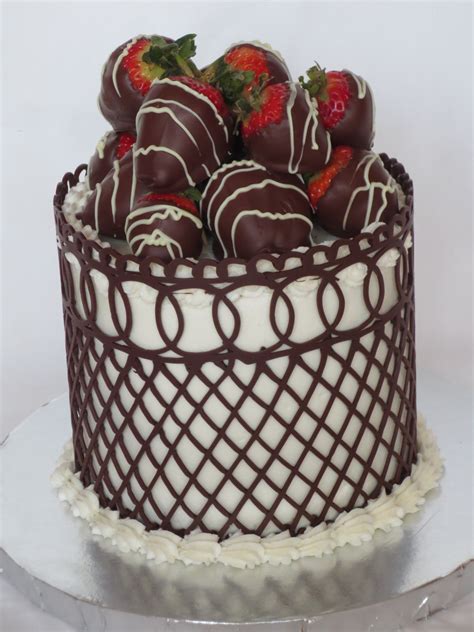 But milk chocolate and white chocolate also works too. Chocolate Covered Strawberries Birthday - CakeCentral.com