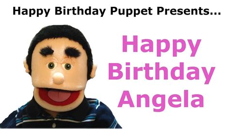 Funny Happy Birthday Angela Birthday Song Youtube