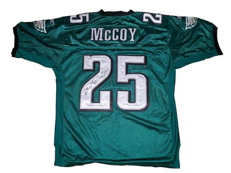 Lesean Mccoy Signed Eagles Jersey Jsa