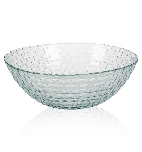 Round Glass Bowl 30x11 [234408] Easyt Products