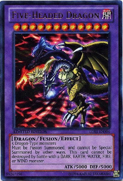Yugioh Legendary Collection 3 Single Card Ultra Rare Five Headed Dragon
