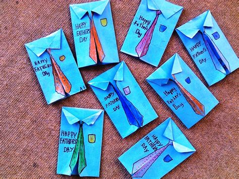 Happy Crayons School Fathers Day Card