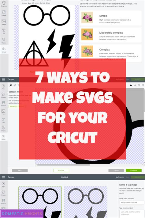 7 Ways To Make Svg Files For Cricut Domestic Heights