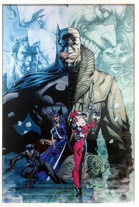 Batman Hush Comic Book Artists Comic Artist Comic Books Art Jim Lee