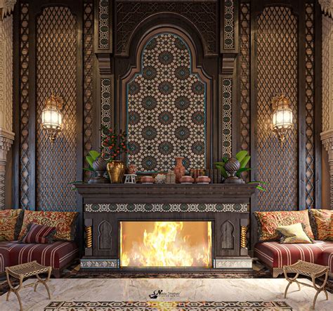 Oriental Majles On Behance Luxury Modern Homes Luxury Homes Interior