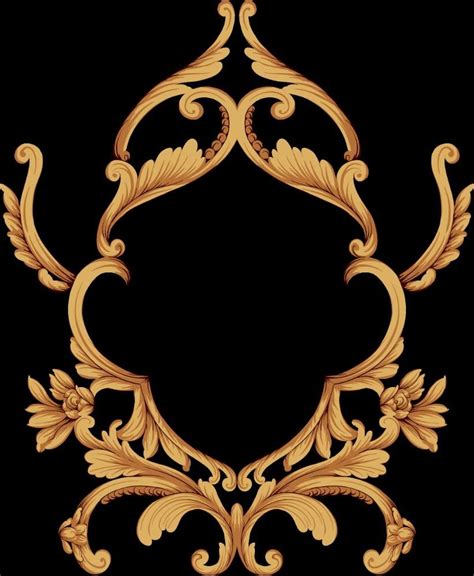 Pin By 𝕬𝖐𝖆𝖘𝖍 𝕽𝖆𝖏𝖕𝖔𝖔𝖙 On Best Of Luck Baroque Design Digital Borders