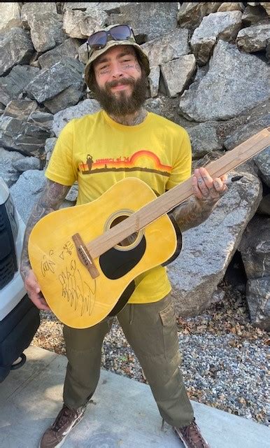Post Malone Offers Signed Guitar To Support Utah Veterans