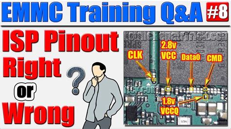 Isp Pinout S Right Or Wrong How Do We Know Emmc Isp Pinout Is Right Or Wrong Emmc Training Q