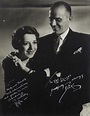LILY PONS AND ANDRE KOSTELANETZ PHOTOGRAPH SIGNED TO HAROLD LLOYD