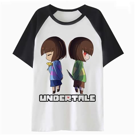 Frisk Undertale T Shirt Hip Tee Tshirt Clothing Streetwear For Top Male