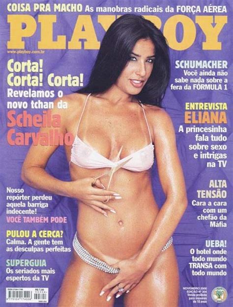 Scheila Carvalho Pelada Na Playboy Novembro De 2000 Mulheres Peladas Club