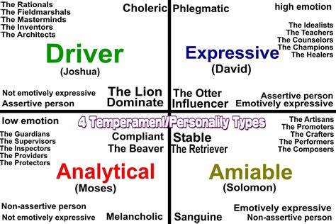 4 temperament personality types mbti personality types personality types sanguine