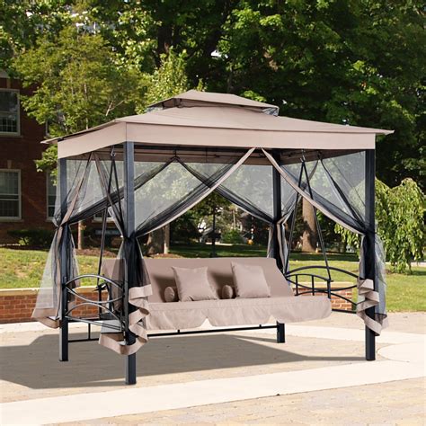 patio swing gazebo canopy daybed hammock canopy