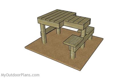 We recommend you to check if the components are locked into place properly and structure is rigid enough for your garden. Free Shooting Bench Plans | MyOutdoorPlans | Free ...