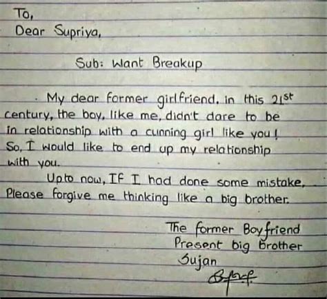 💣 Letter To Break Up With Your Boyfriend 145 Break Up Paragraphs Sad