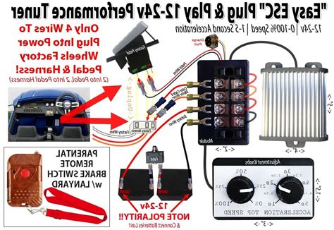 Power Wheels 12v 18v 24v Easy Esc Upgrade