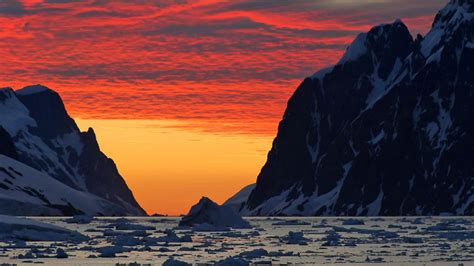 Red Antarctica Bing Wallpaper Download