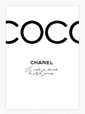 Veillez à bien sélectionner votre option. Print Coco Chanel // affiche | Affiche chanel, Affiche de ...