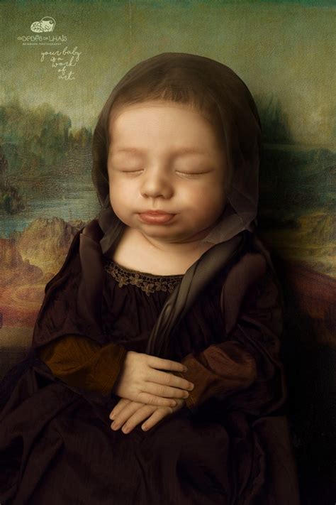Newborn Might Be The Secret Behind Mona Lisas Smile