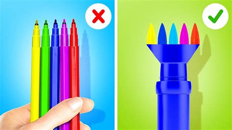 25 Easy Art Techniques That Your Kid Can Repeat Painting Hacks To