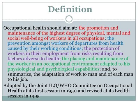 Watch this short video to learn the definition and basics of ohs. The importance of occupational safety and healthy