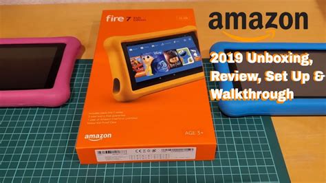 Amazon Fire 7 Kids Edition Tablet 2019 Update Review Set Up And Walk