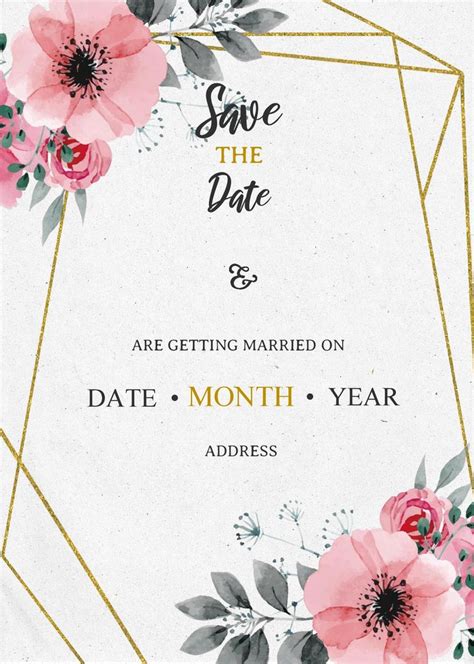 Maybe you would like to learn more about one of these? Free Save The Date Invitation Templates - Editable With MS Word Hi guys! We're back again with ...