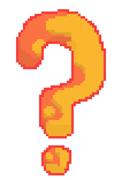 Question Mark Pixel Art Maker