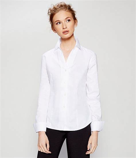 Wrinkle Free Pinpoint Oxford Blouse Sponsored Free Sponsored