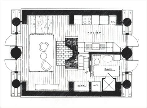 Each one of these home plans can be customized to meet your needs. 400 Sq. Ft. Tiny Cabin: The Totems - Tiny House Pins