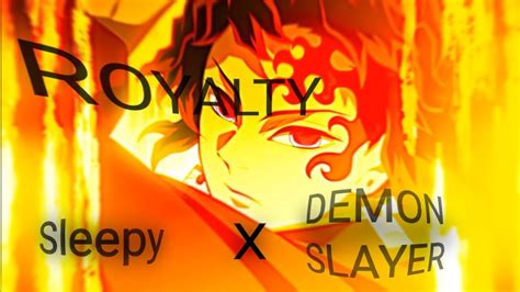Demon Slayer Amv Royalty Youtube