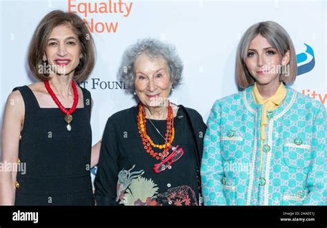 Yasmeen Hassan Margaret Atwood And Scarlett Curtis Attend The Annual