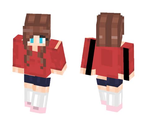 Download Normal Brown Haired Girl Minecraft Skin For Free