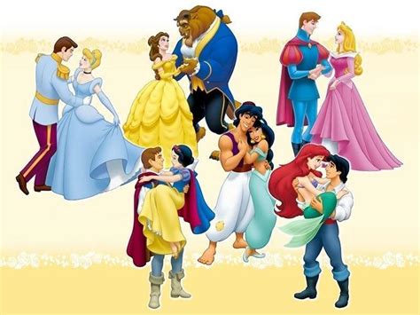 Princesses And Their Prince Disney Princess Wallpaper 10993899 Fanpop